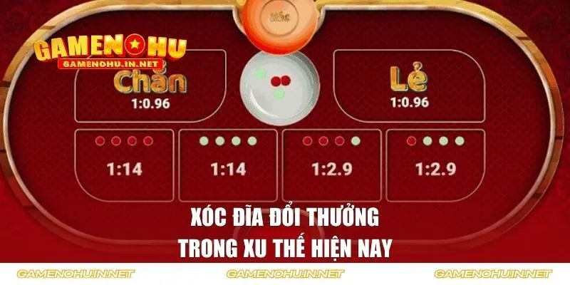 Xóc đĩa đổi thưởng trong xu thế hiện nay